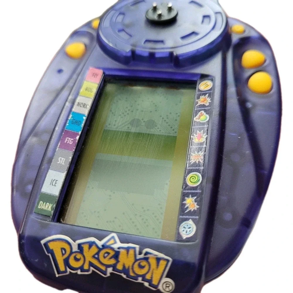 Vintage 2003 Pokémon Advanced Poké-Trainer Handheld Game Hasbro‎ Tested Purple